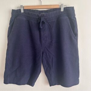 PIOMBO OVS Navy Blue French Terry Sweat Shorts - Size XXL - Super Soft